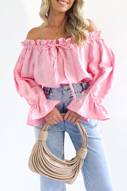 Casual Off-shoulder Top