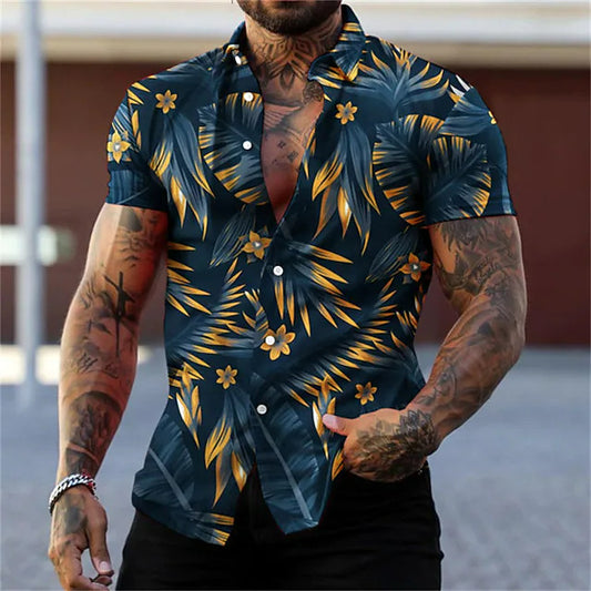 Leaf Printed Shirt