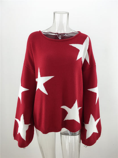 Loose Star Sweater