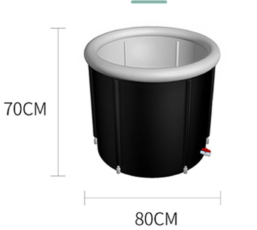 Foldable Ice Bath Tub For Recovery Therapy Outdoor