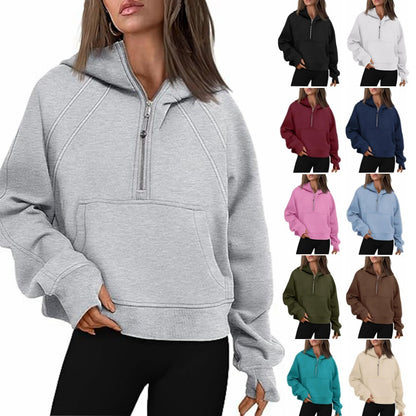 Zipper Hoodies With Pocket