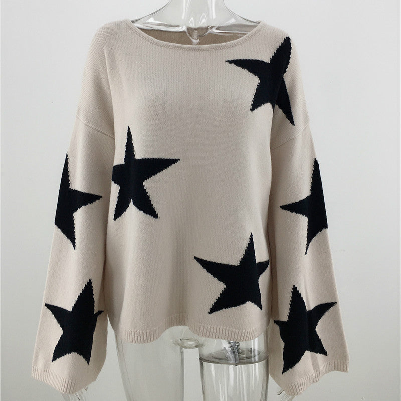 Loose Star Sweater