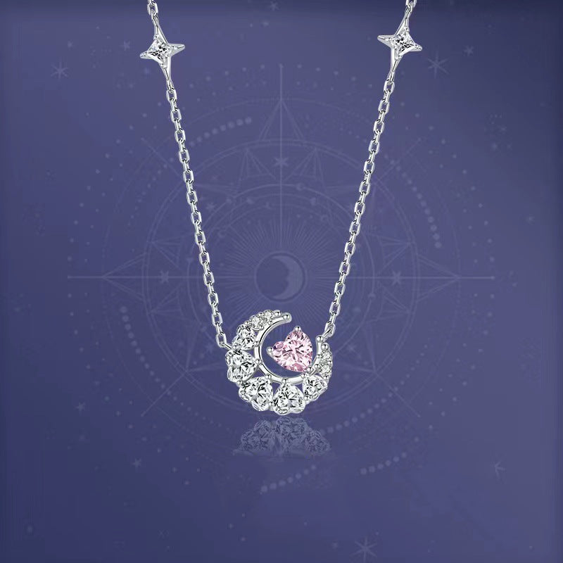 Star And Moon Necklace