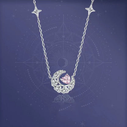 Star And Moon Necklace