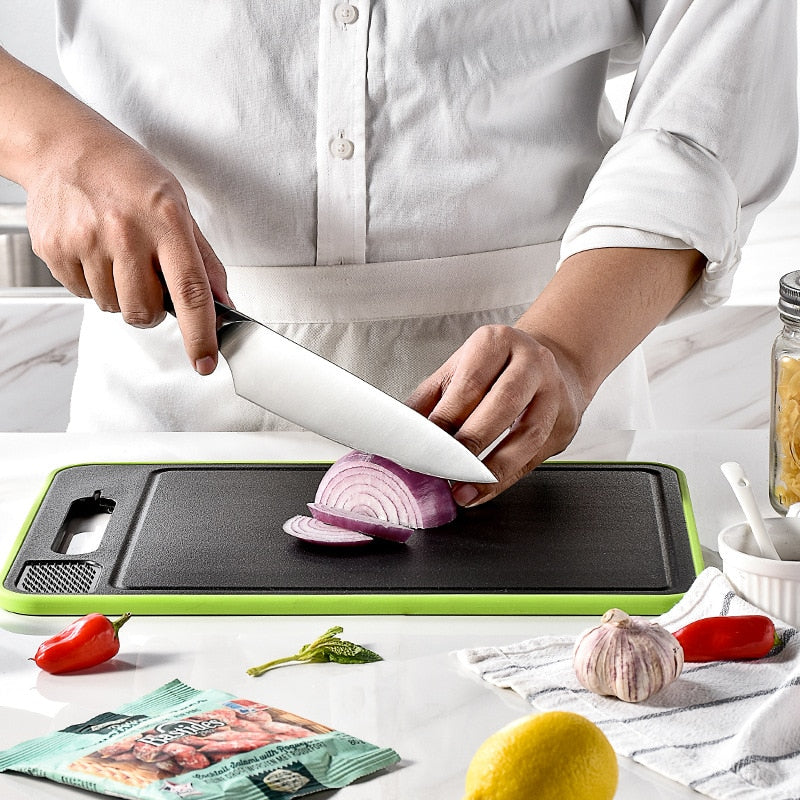 Knife Sharpener with Cutting Board