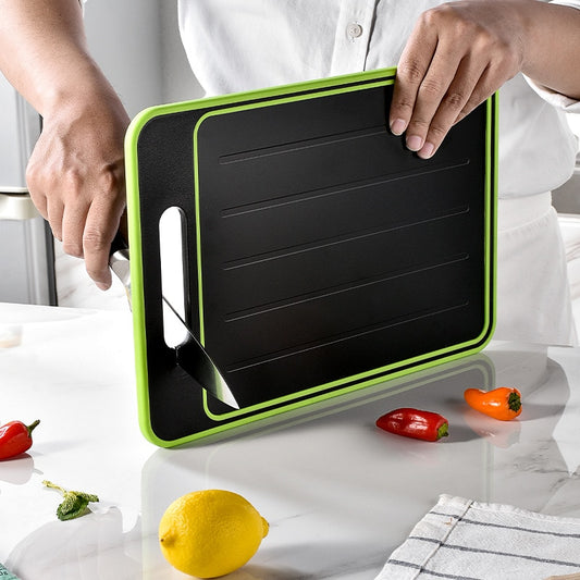 Knife Sharpener with Cutting Board